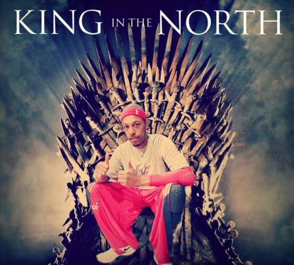 La imagen con la que Paul Peirce "troleó" a los Toronto Raptors después de eliminarlos.