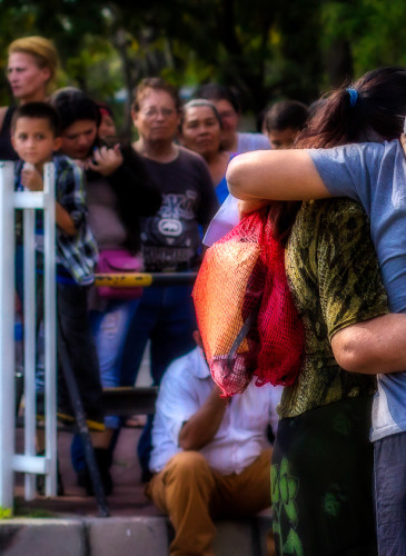 Fotografías generales del proceso de llegada de los deportados salvadoreños al Aeropuerto Internacional de El Salvador.